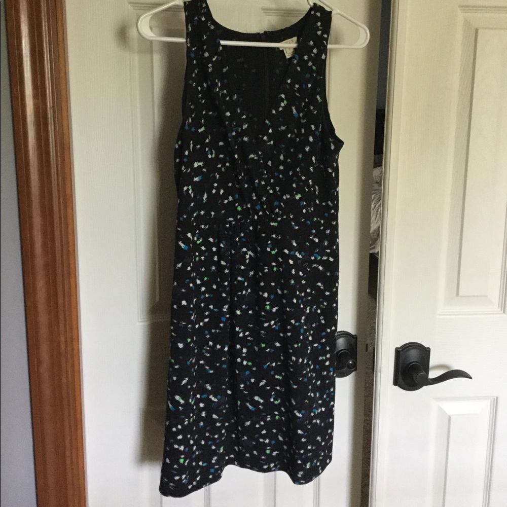 J Crew Faux Wrap top dress